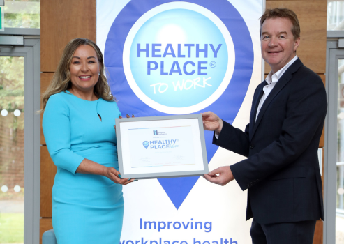 Hughes Insurance Awarded 'Healthy Place to Work'