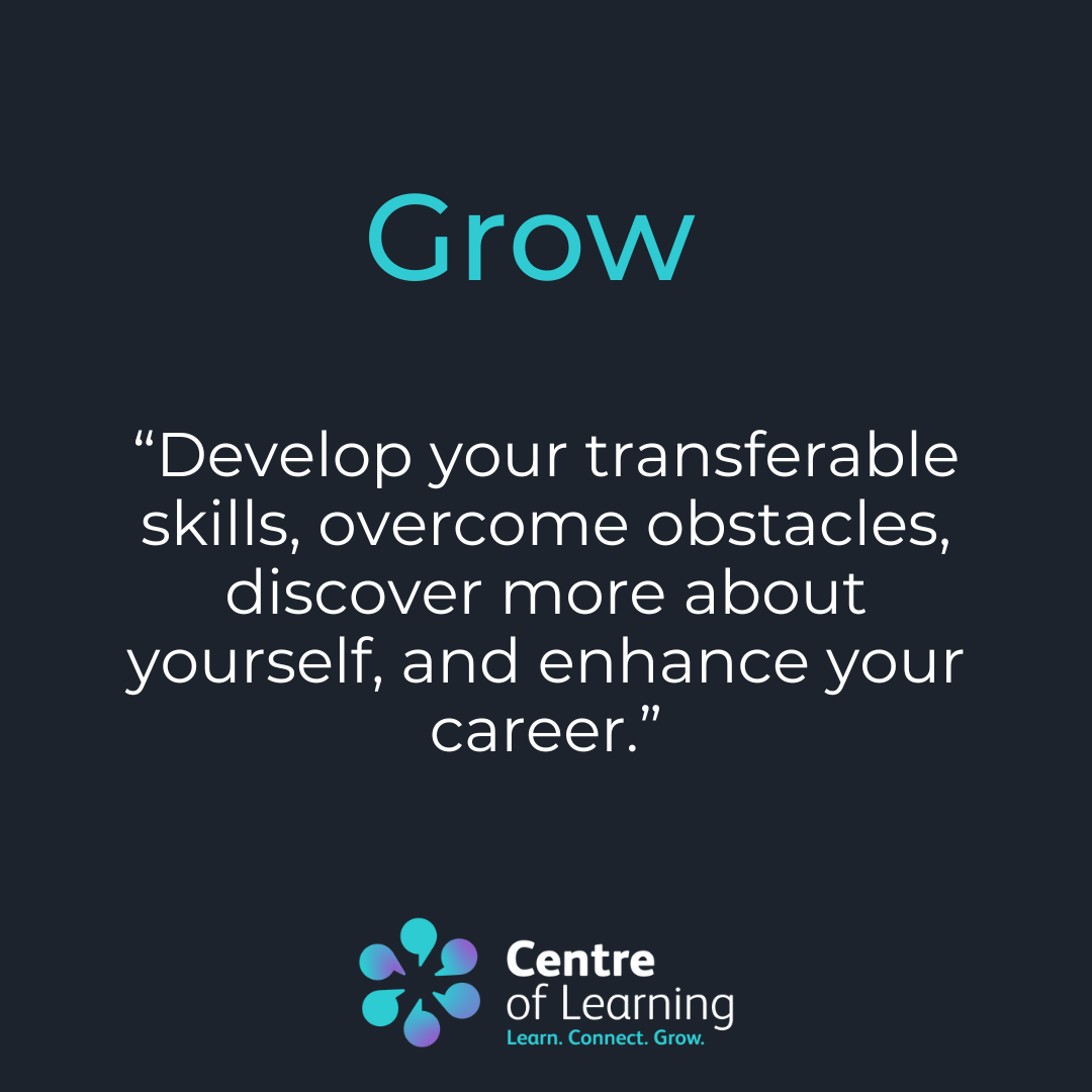 Start to grow and develop today!
