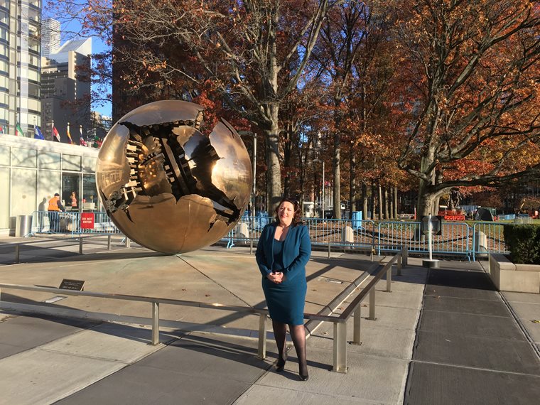 Tina McKenzie leads NI to the United Nations