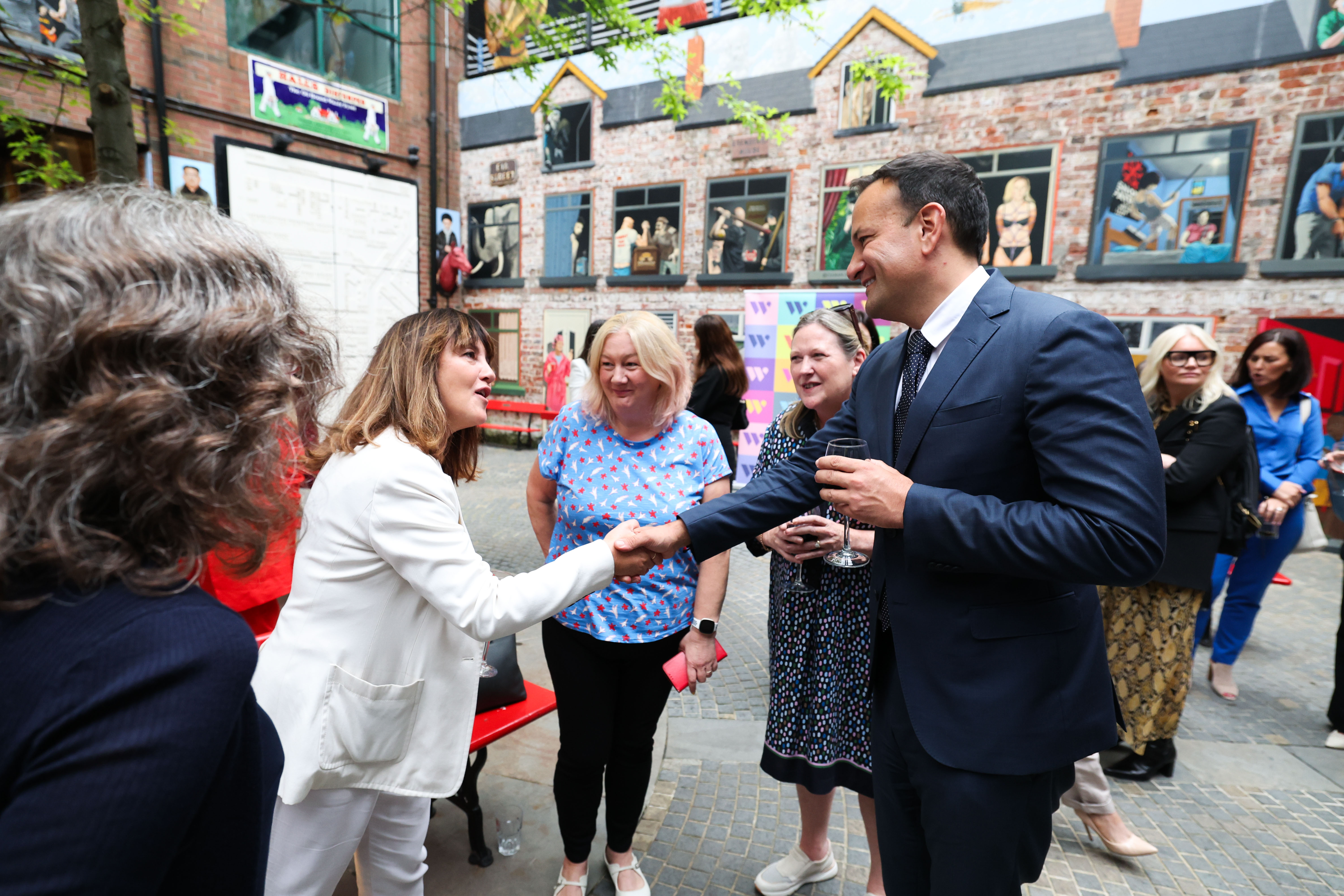 Taoiseach Leo Varadkar meets the WiB Group