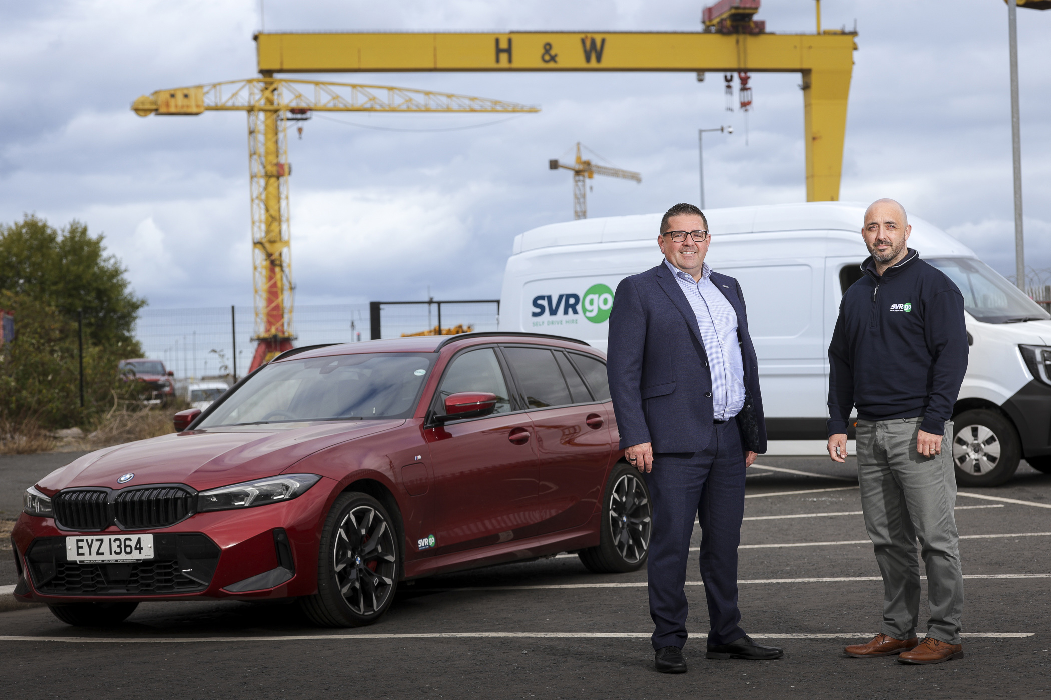 SVRgo becomes the new name for vehicle hire in Belfast as it launches new Titanic Quarter site