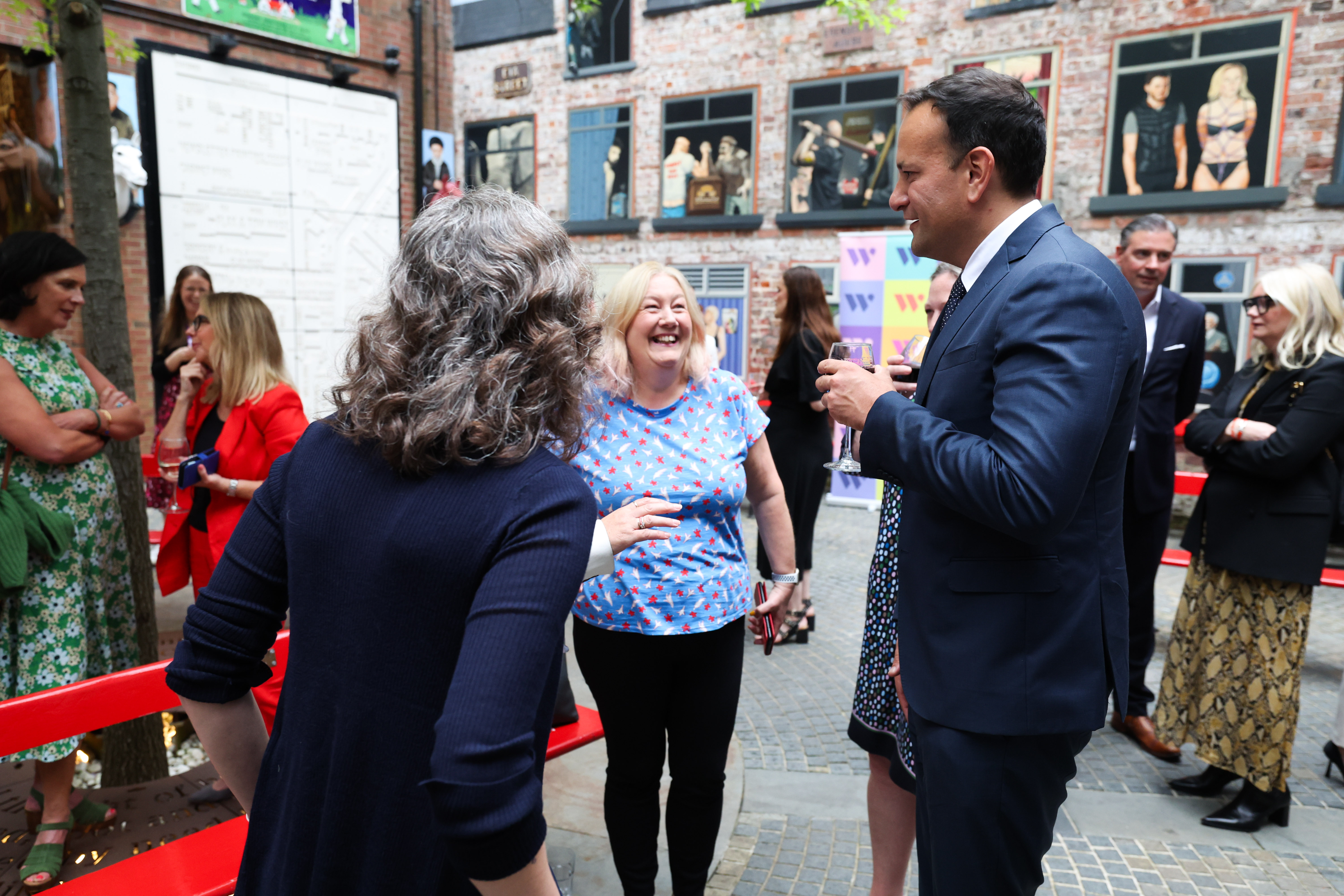 Taoiseach Leo Varadkar meets the WiB Group