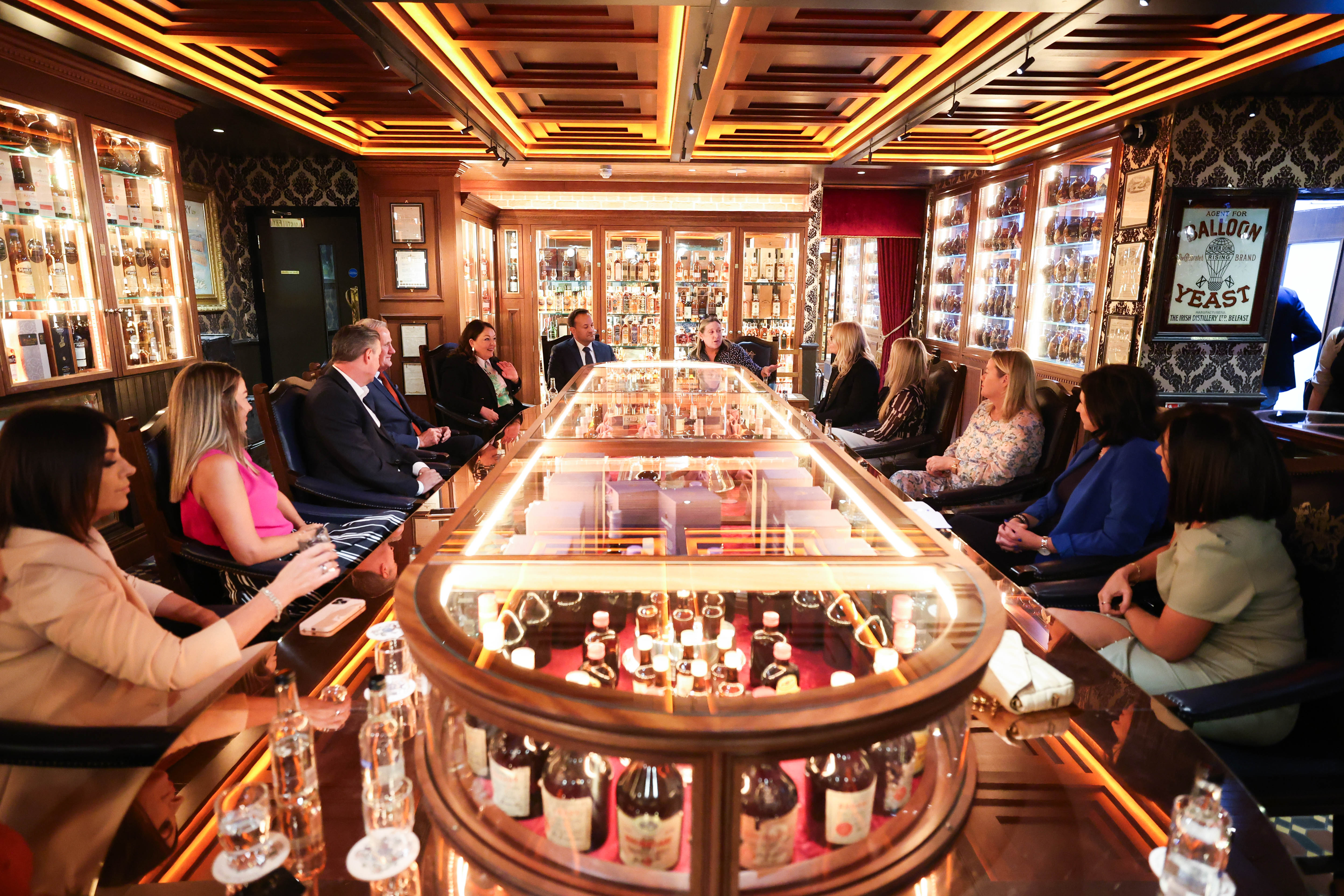 Taoiseach Leo Varadkar meets the WiB Group