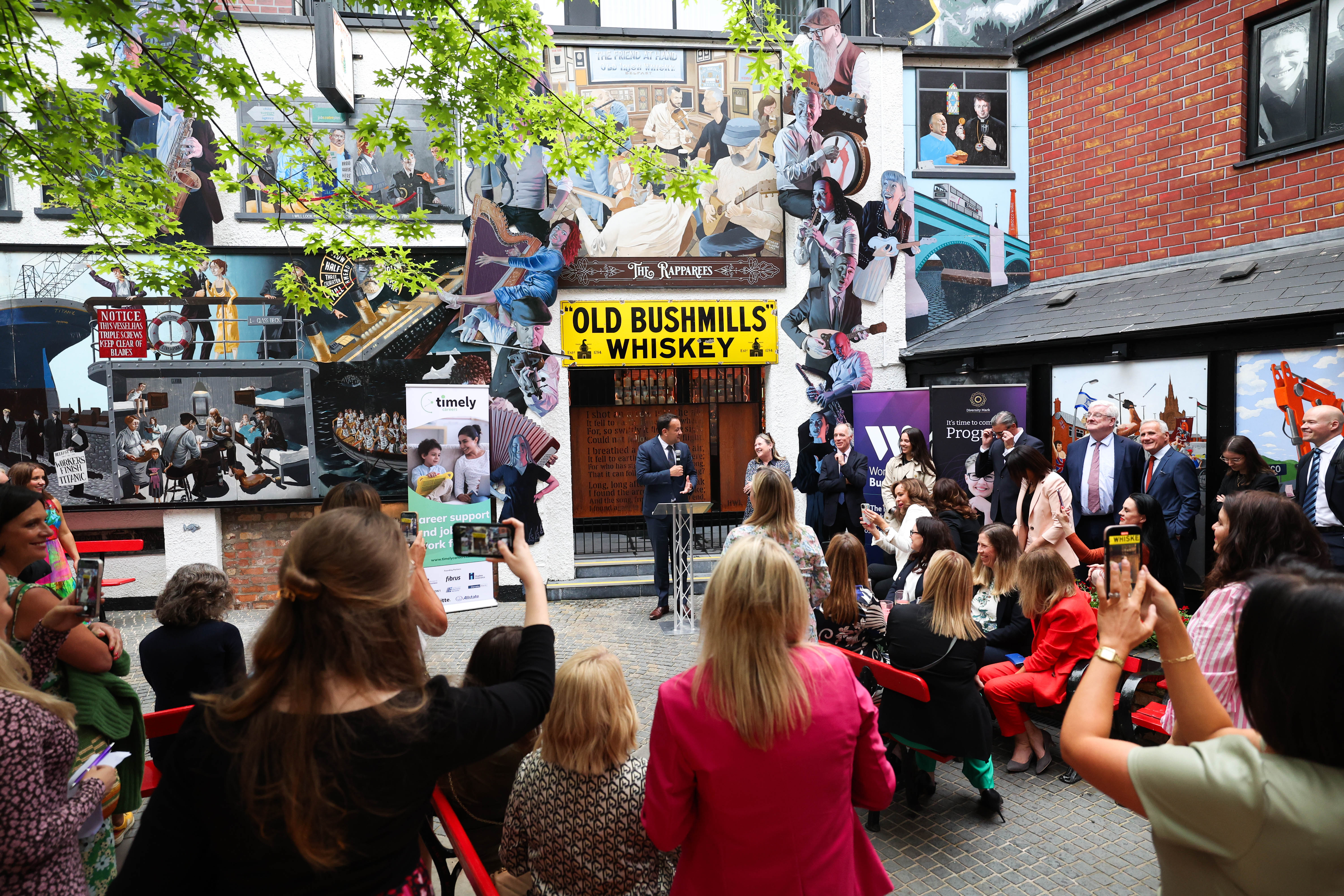 Taoiseach Leo Varadkar meets the WiB Group