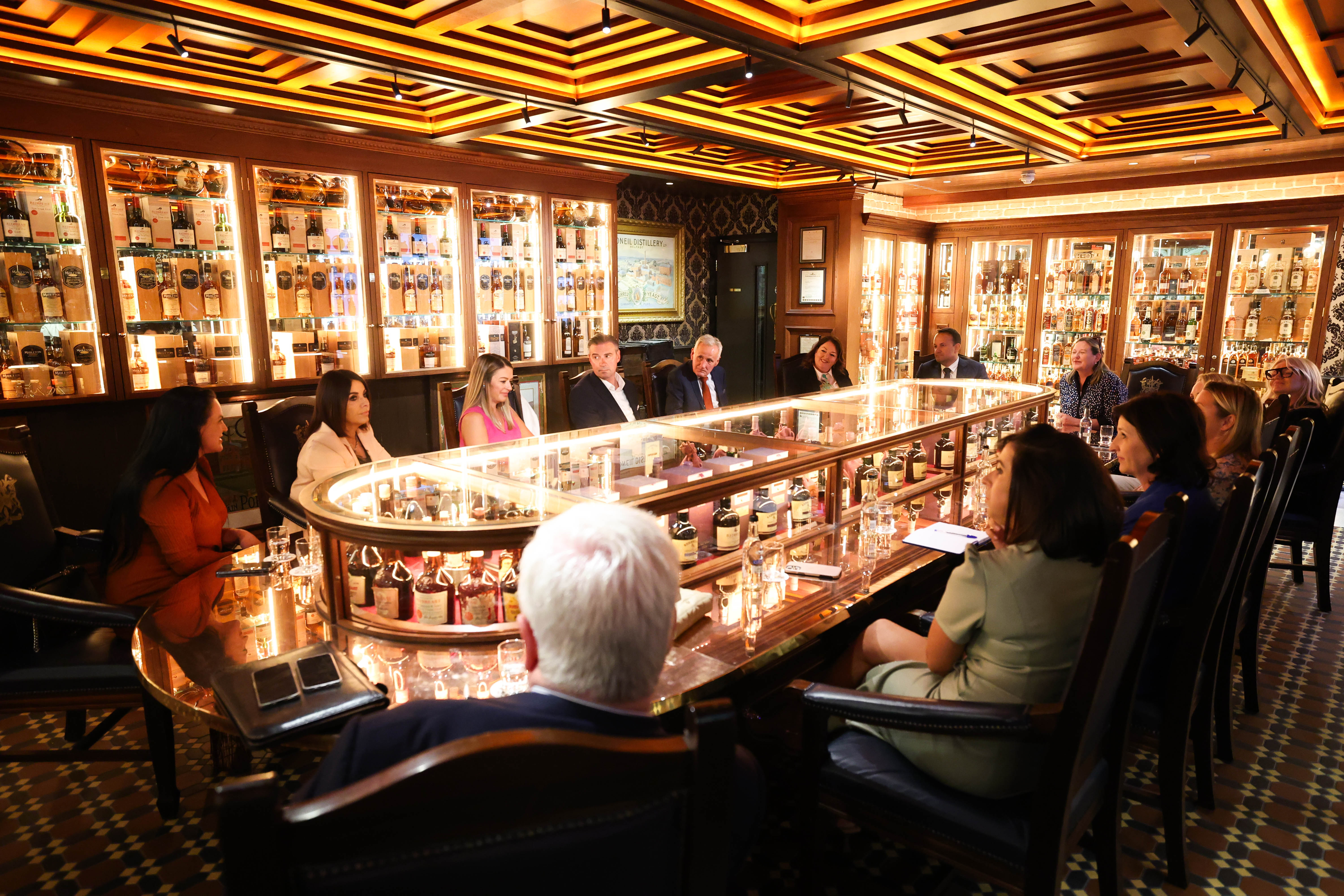 Taoiseach Leo Varadkar meets the WiB Group