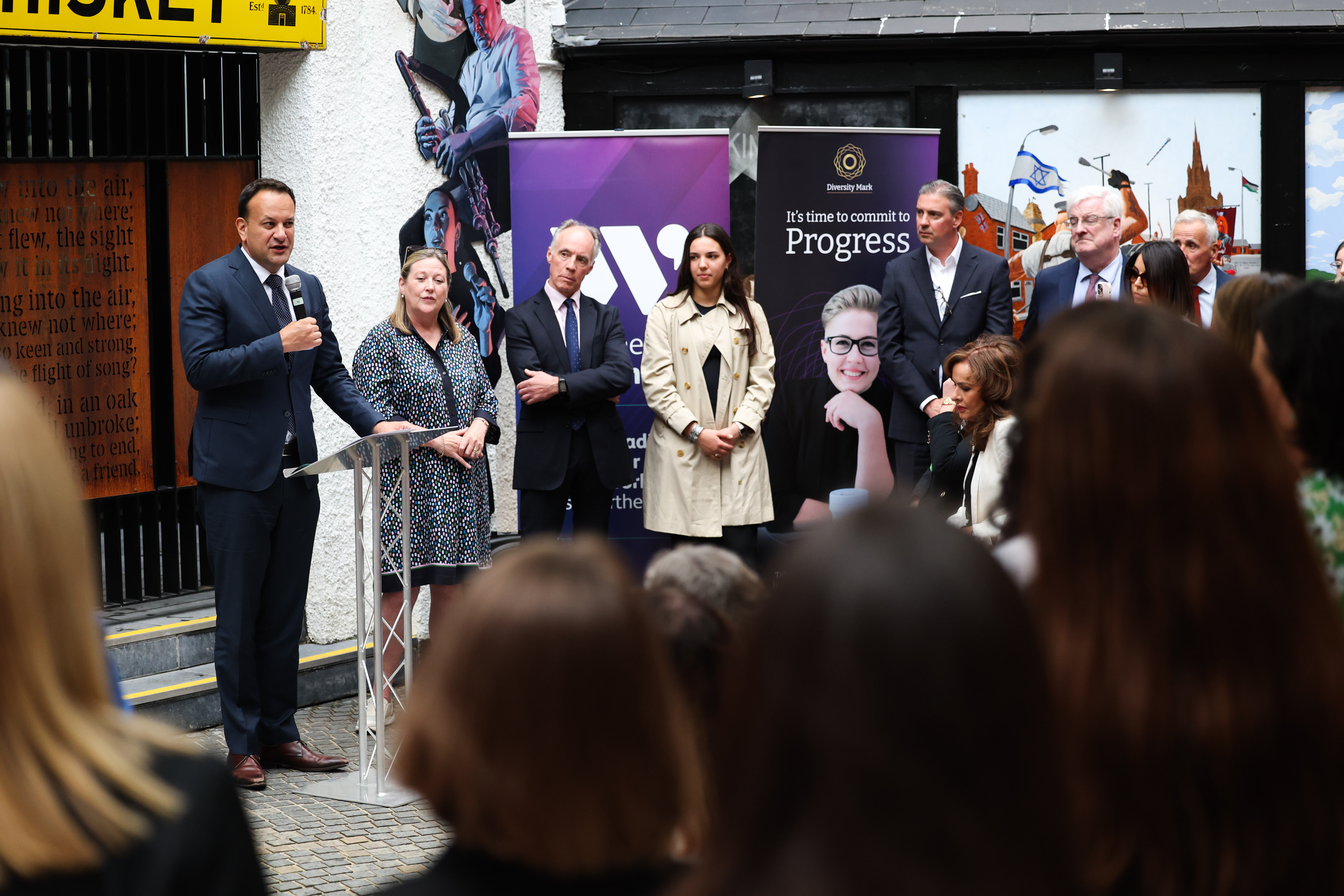 Taoiseach Leo Varadkar meets the WiB Group