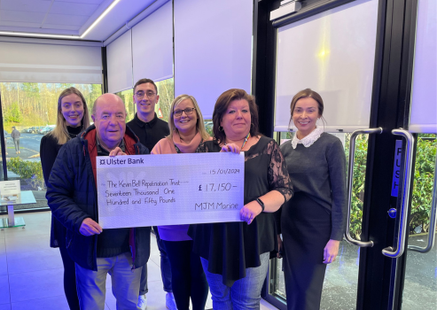 MJM Marine Raises an Outstanding £17,150 for The Kevin Bell Repatriation Trust in 2023