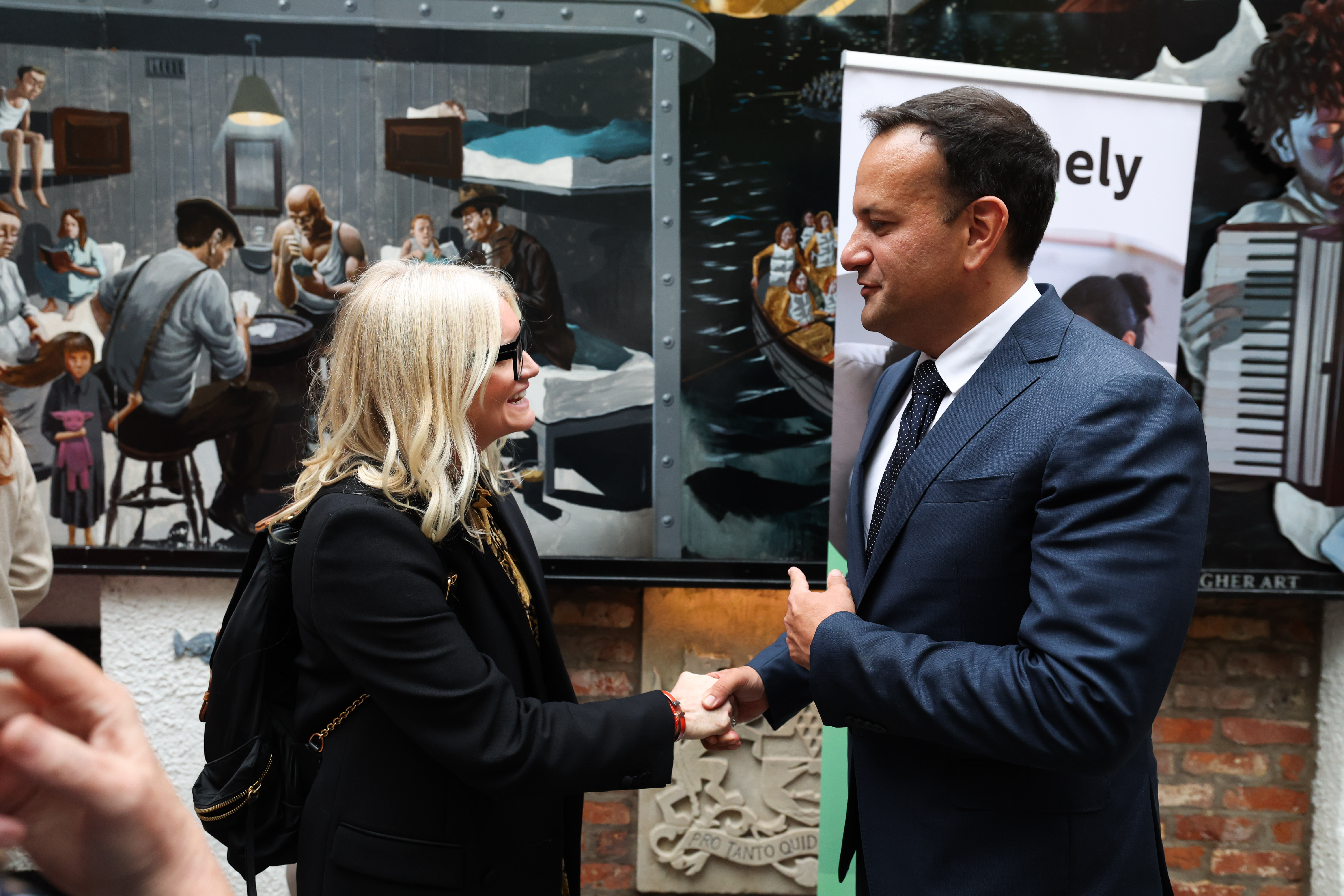 Taoiseach Leo Varadkar meets the WiB Group