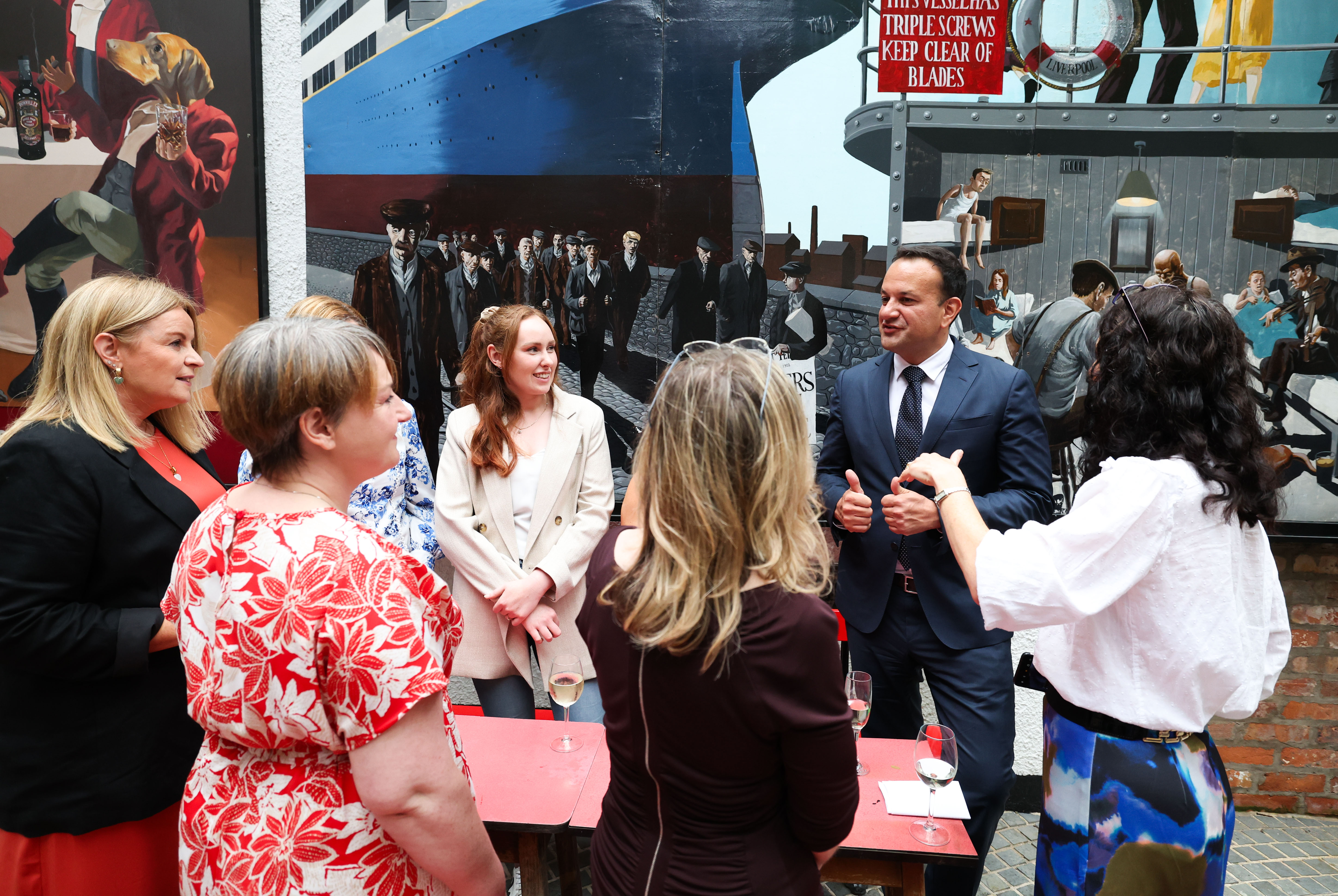 Taoiseach Leo Varadkar meets the WiB Group