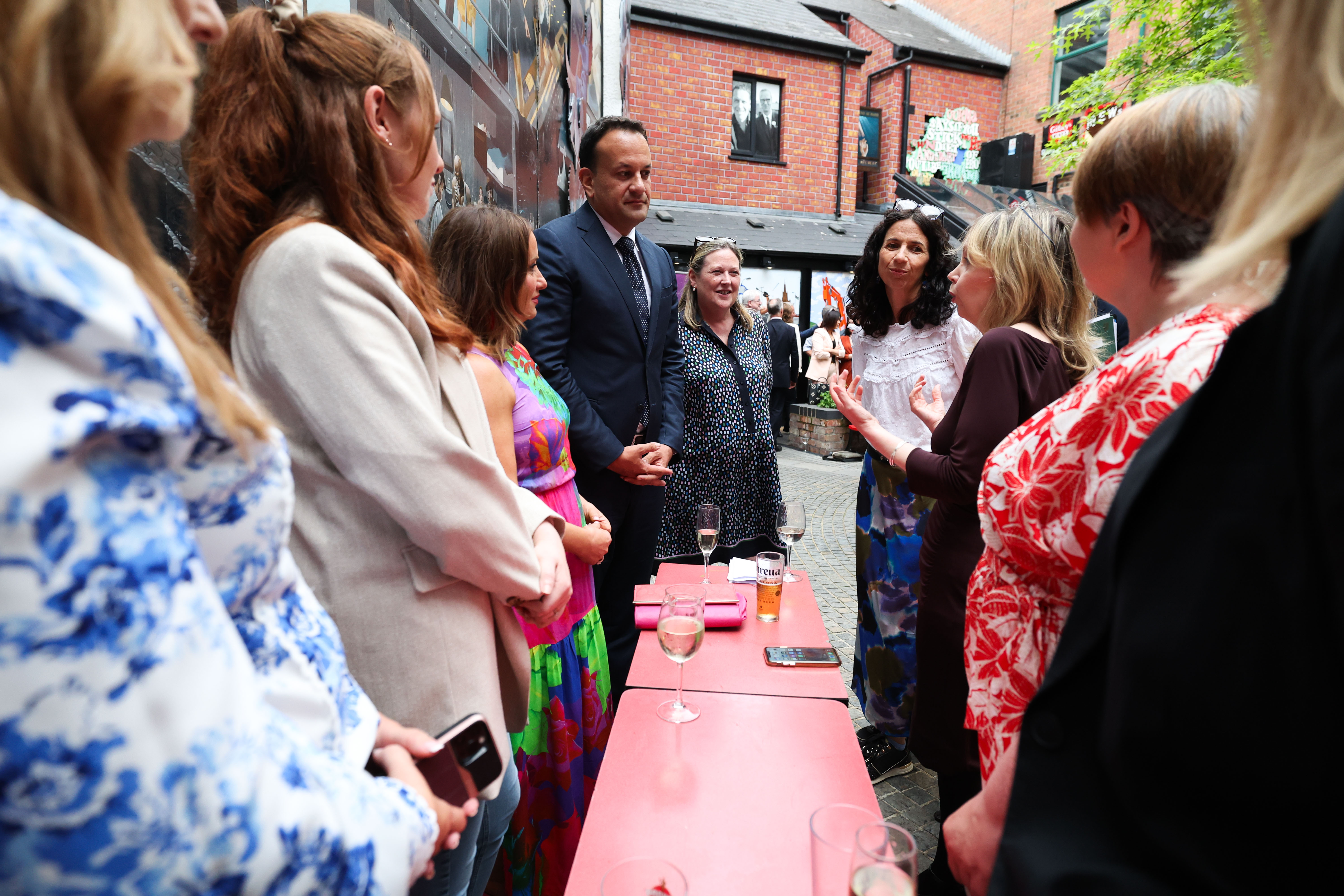 Taoiseach Leo Varadkar meets the WiB Group