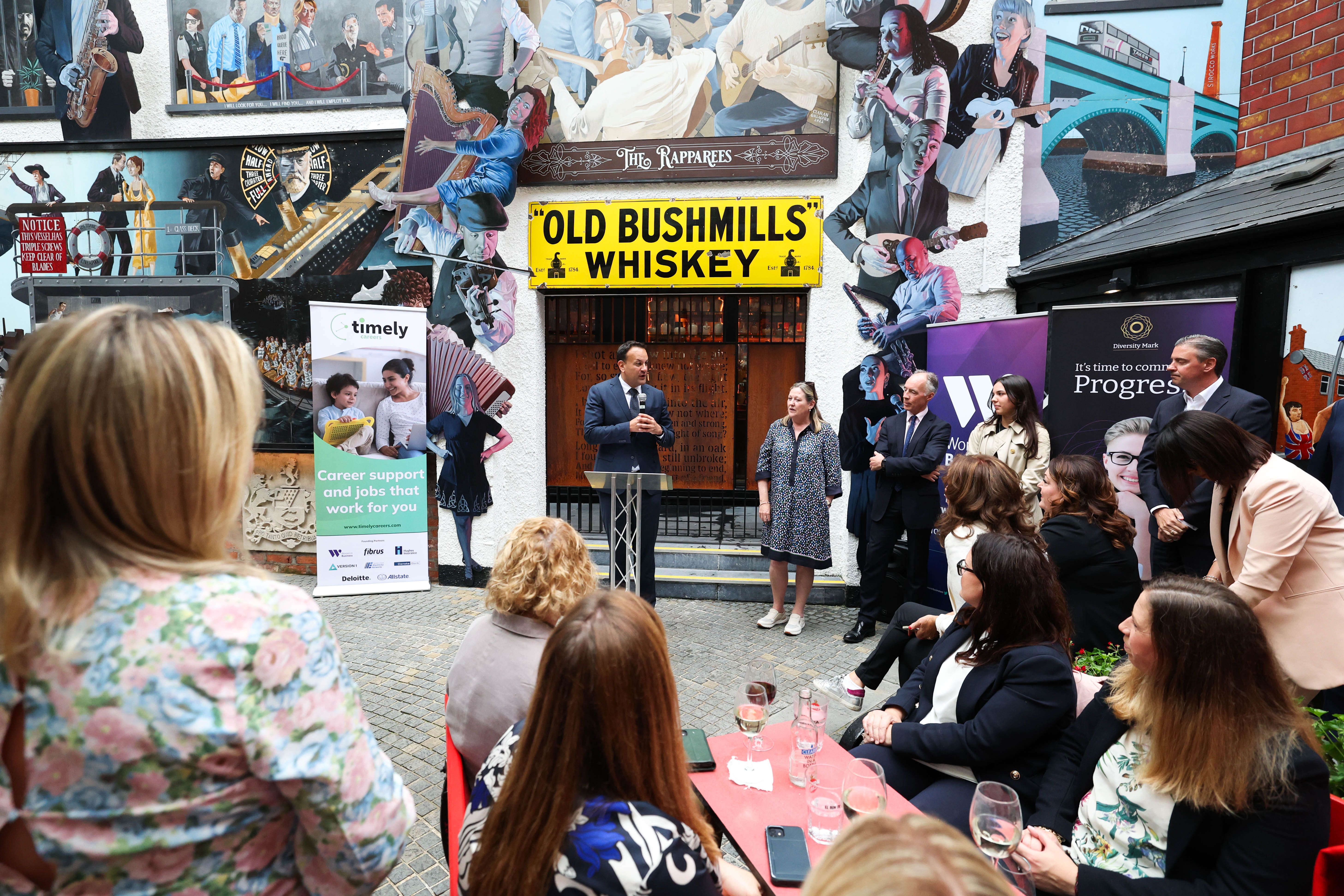 Taoiseach Leo Varadkar meets the WiB Group