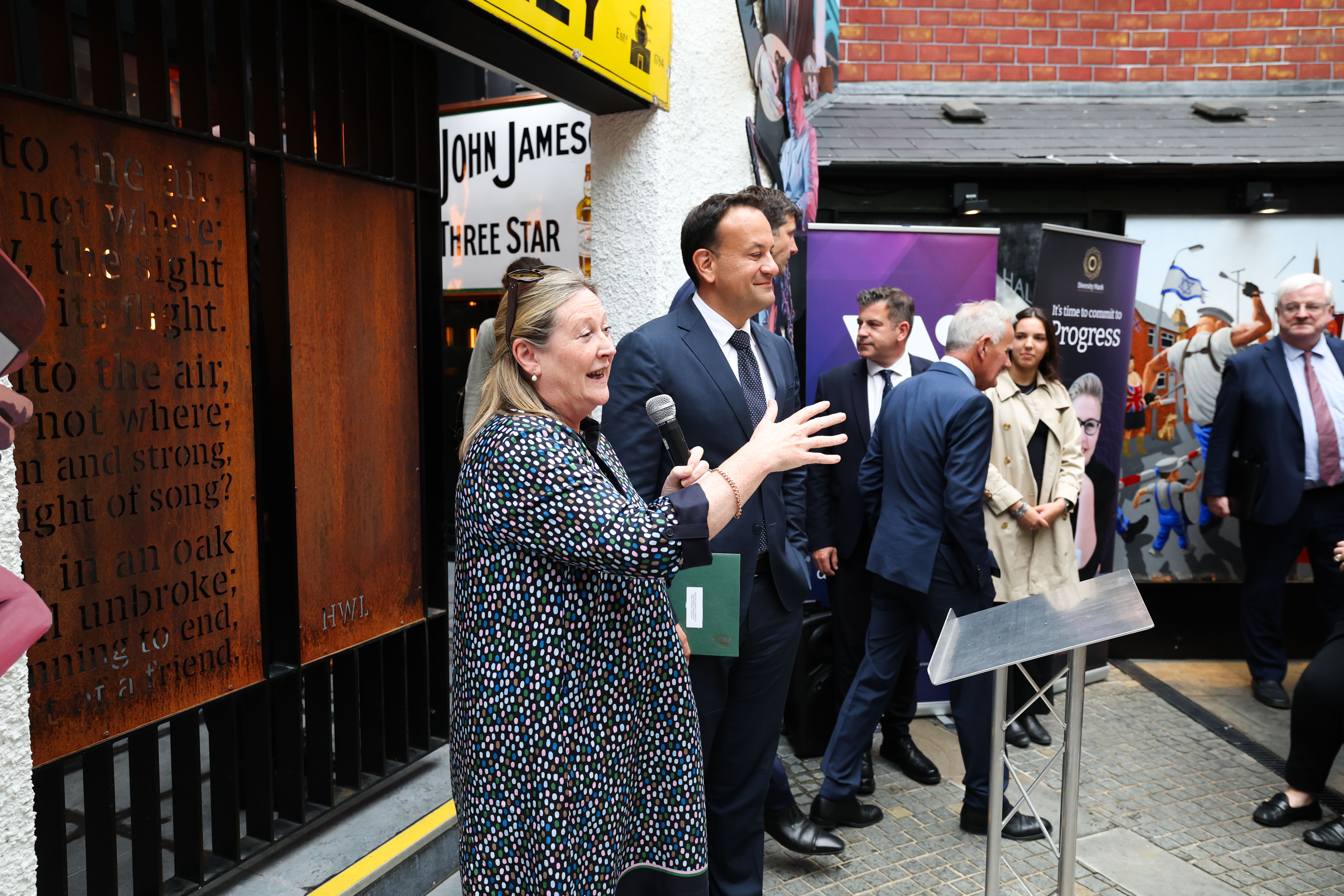 Taoiseach Leo Varadkar meets the WiB Group