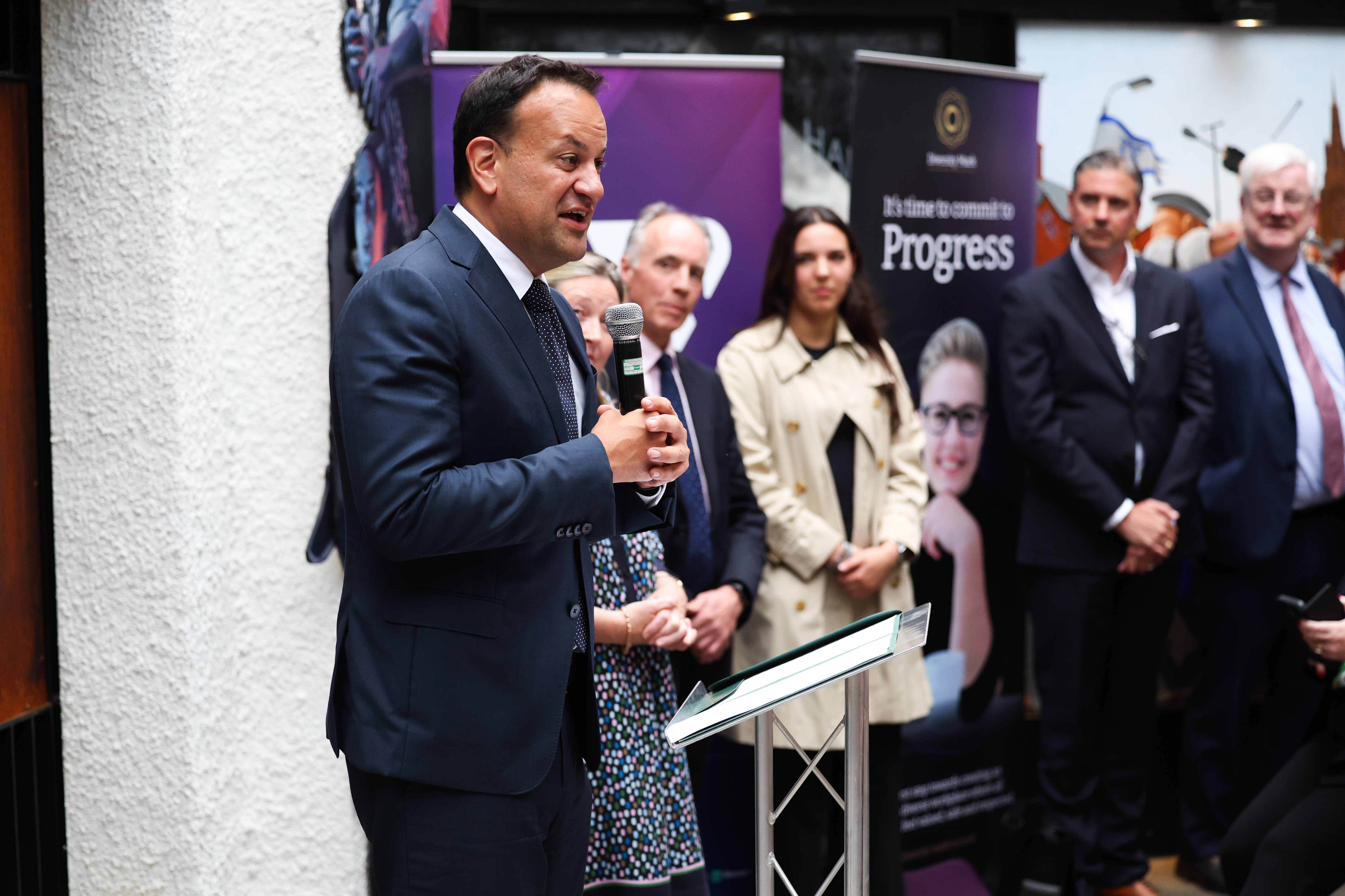 Taoiseach Leo Varadkar meets the WiB Group