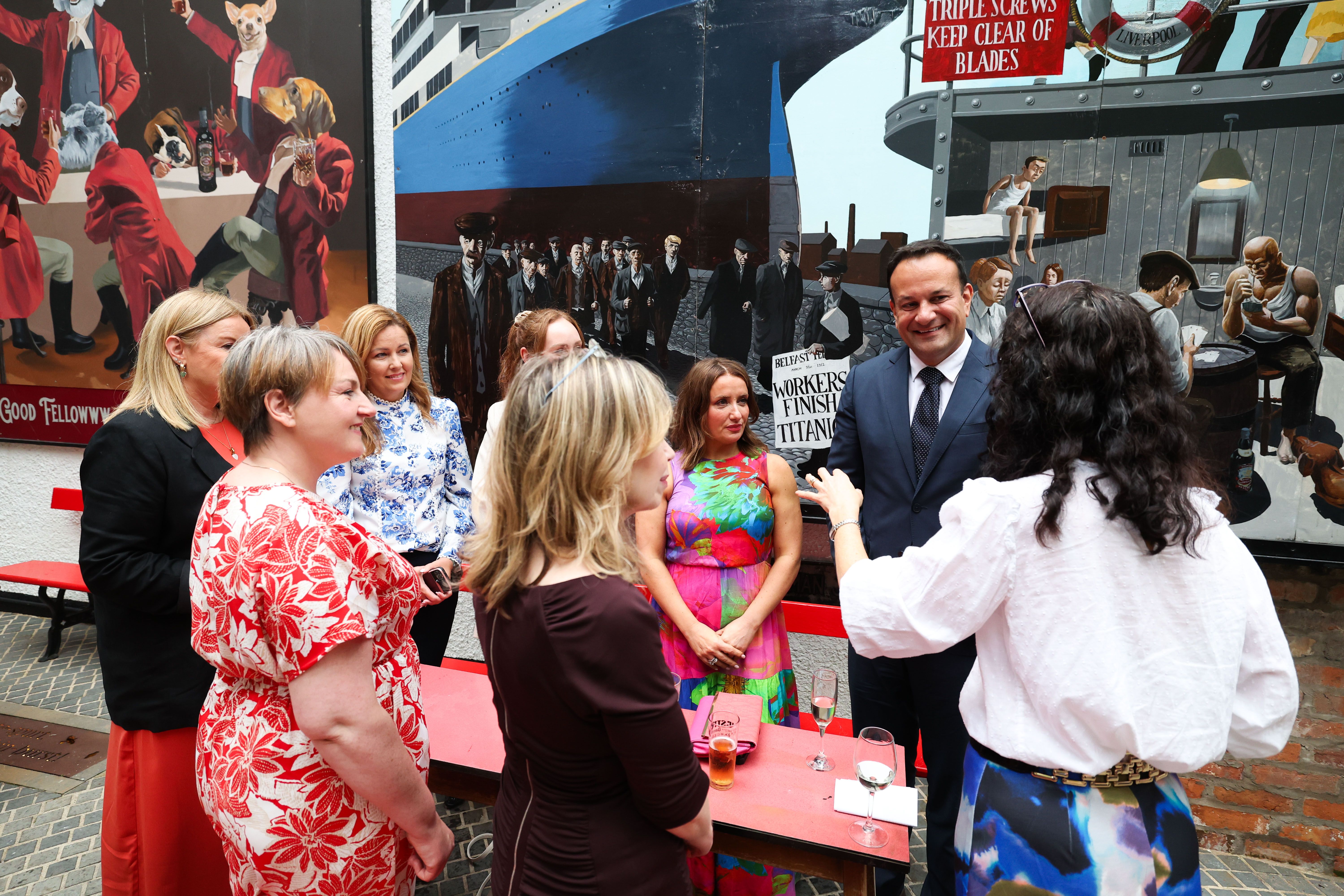 Taoiseach Leo Varadkar meets the WiB Group