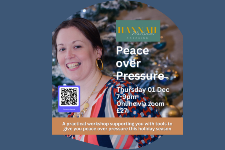 Peace over Pressure | mindset and embodiment workshop