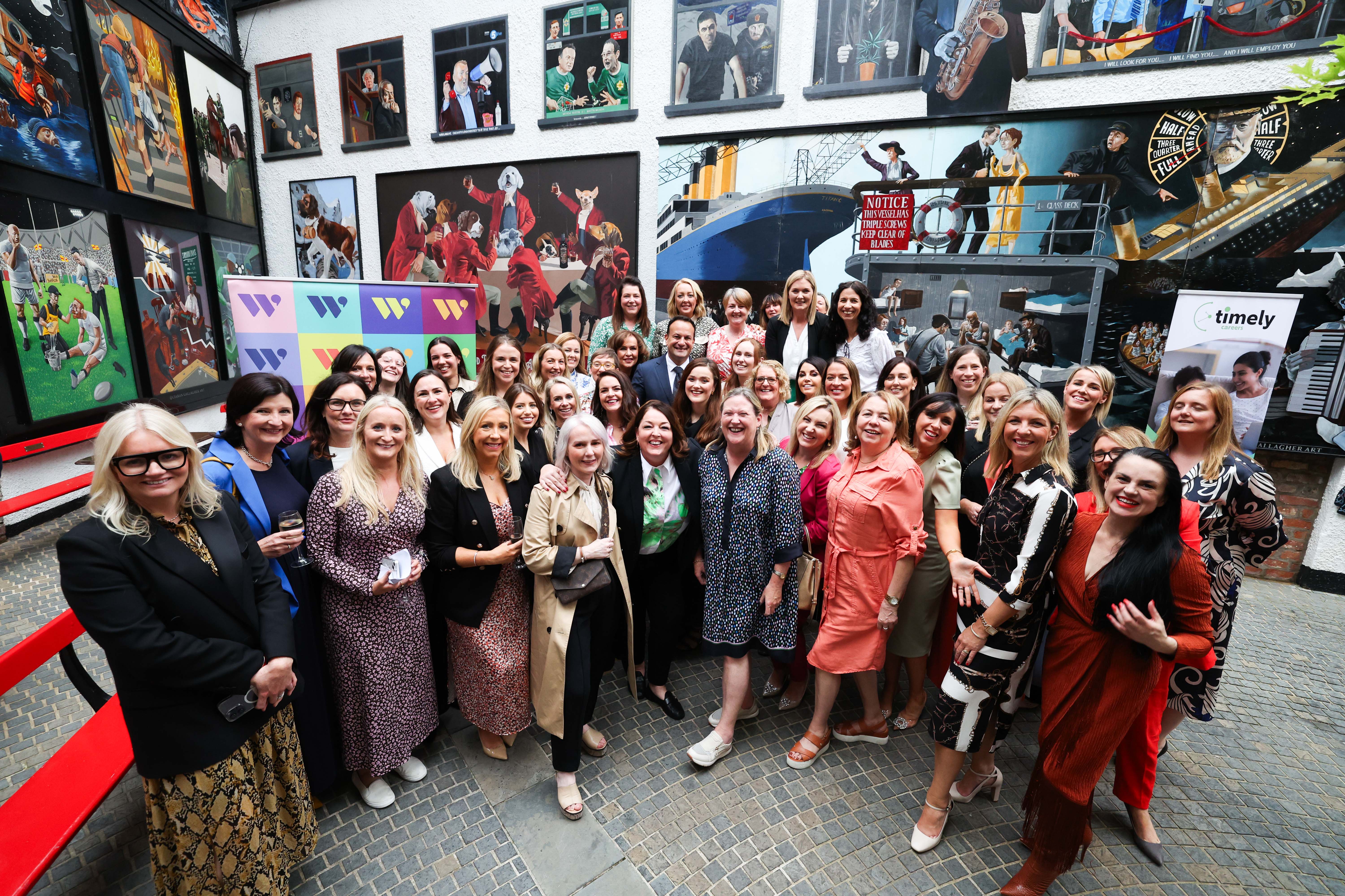 Taoiseach Leo Varadkar meets the WiB Group