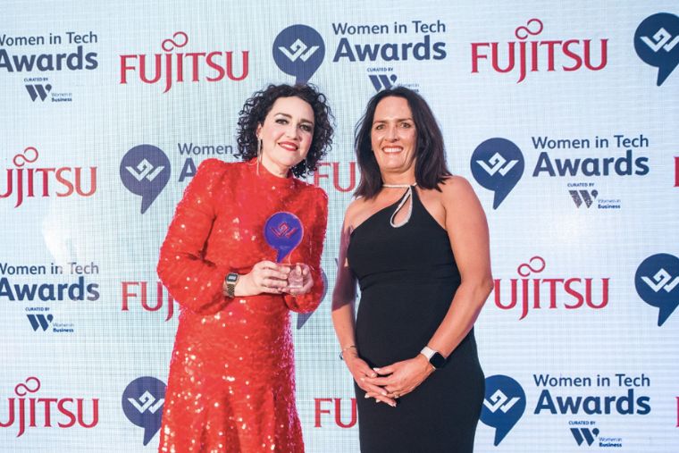 Local tech talent rewarded by Fujitsu at Women in Tech Awards