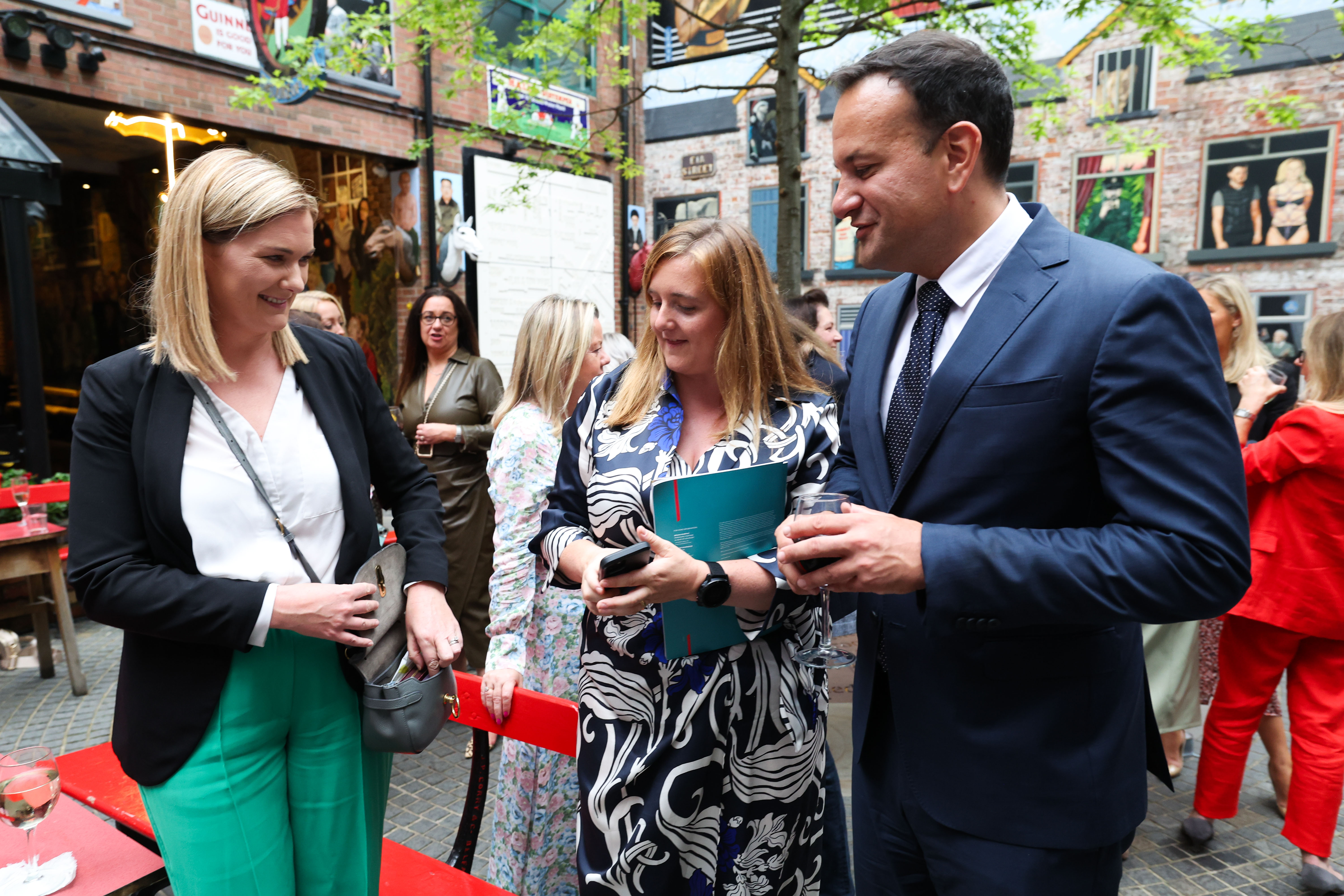 Taoiseach Leo Varadkar meets the WiB Group