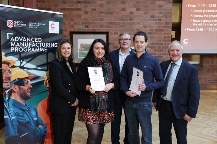 More top NI manufacturers commit to manufacturing skills excellence