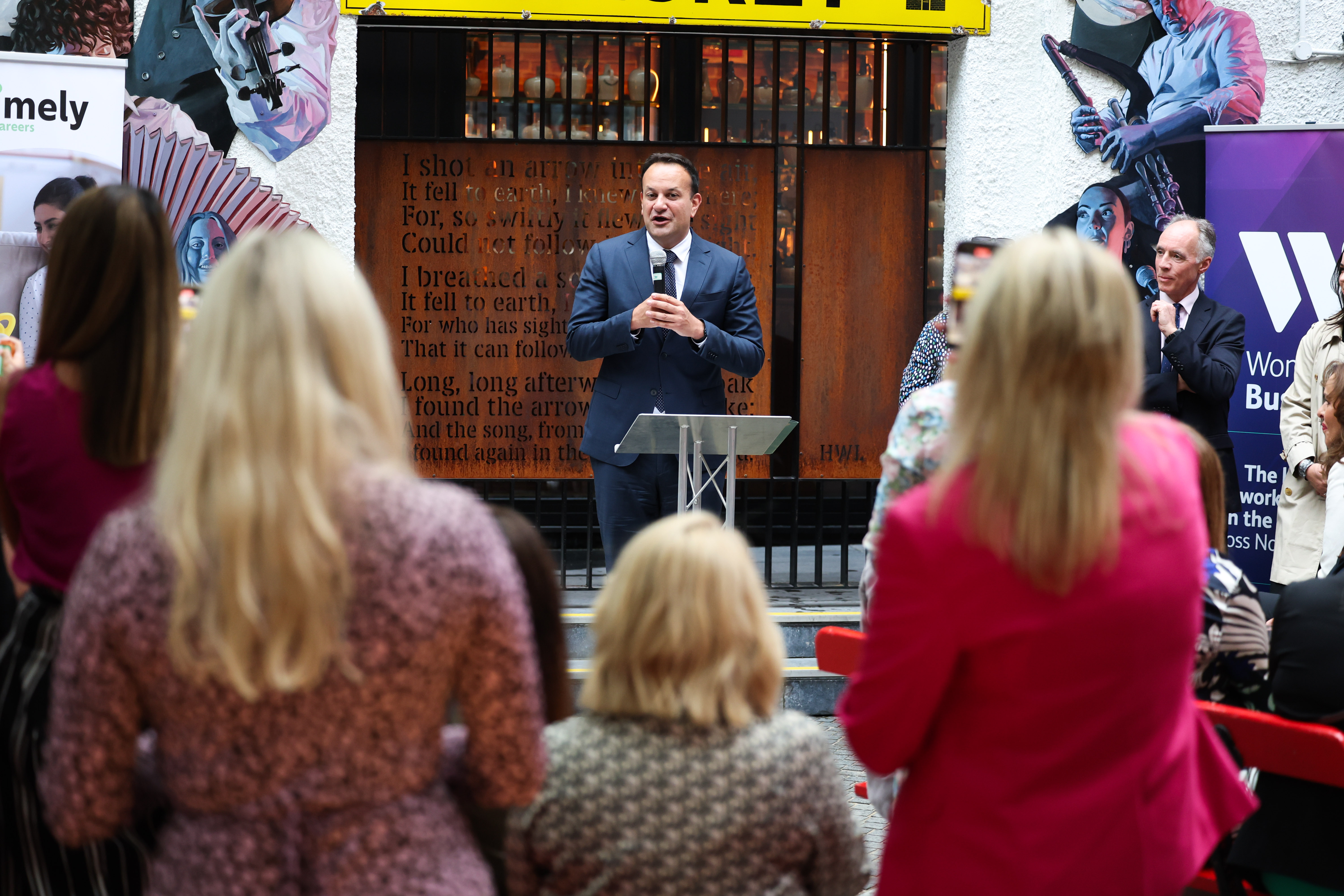 Taoiseach Leo Varadkar meets the WiB Group