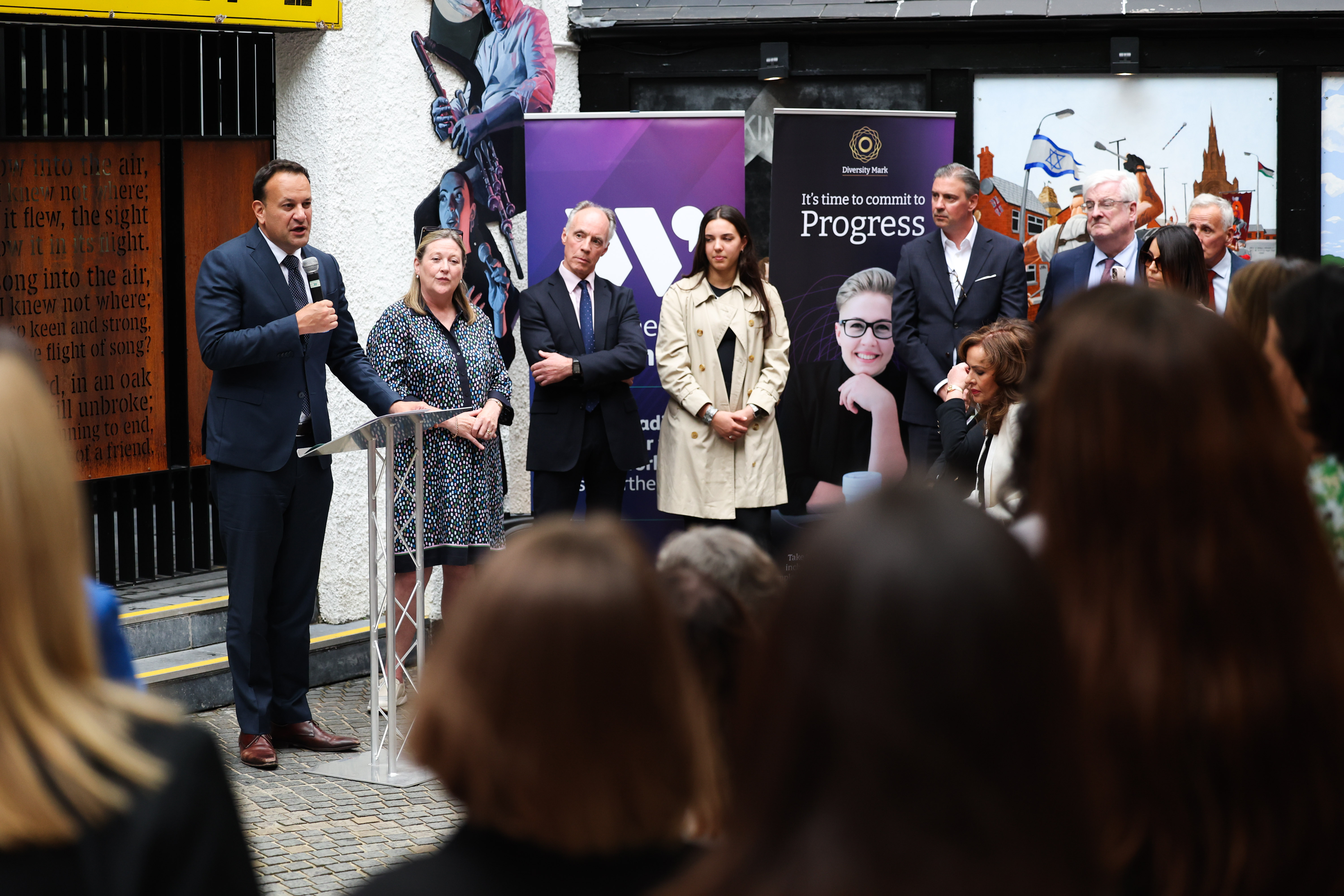 Taoiseach Leo Varadkar meets the WiB Group