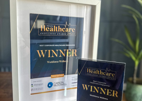 Grace Smith of Workforce Wellness Wins Best Corporate Healthcare Programme