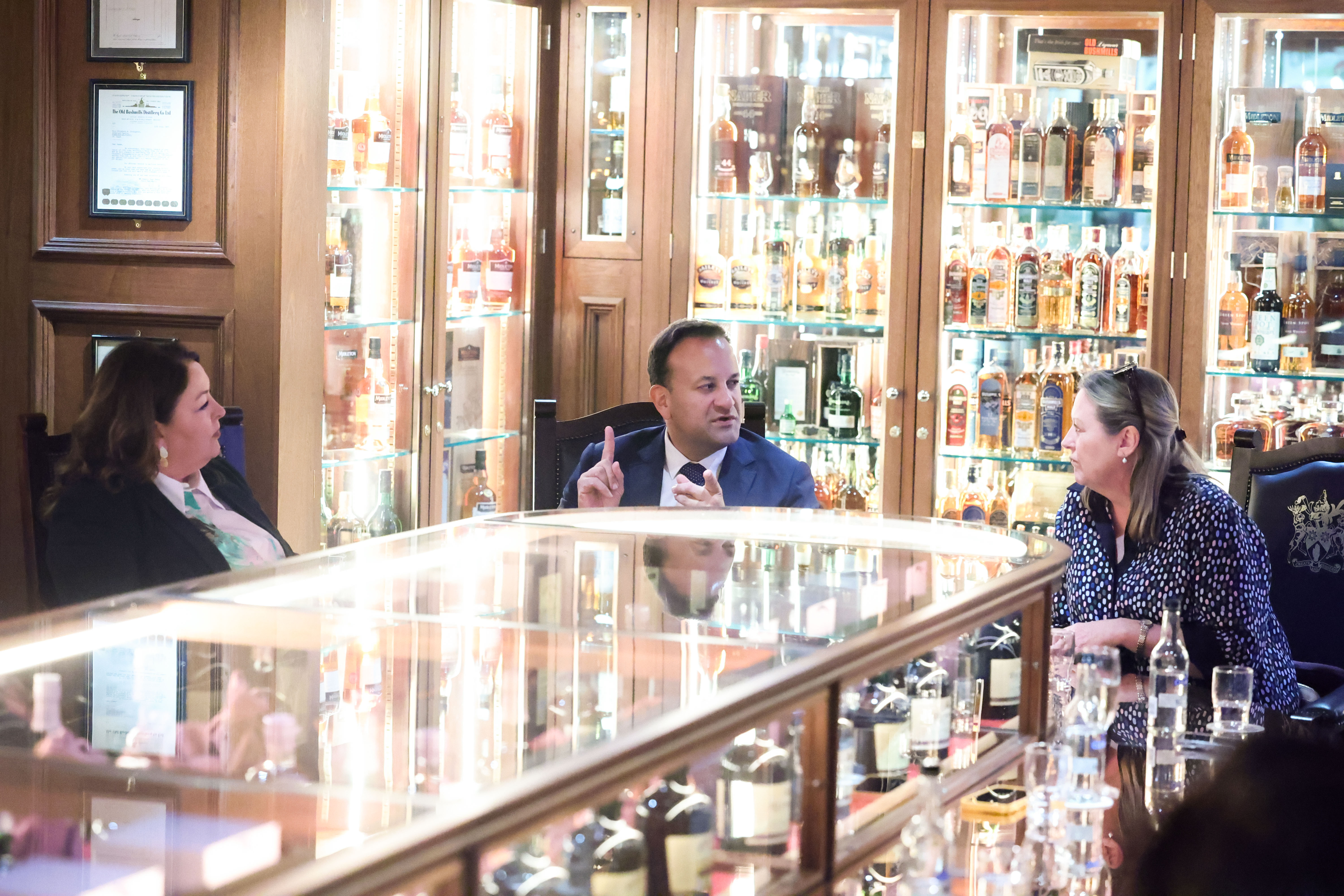 Taoiseach Leo Varadkar meets the WiB Group