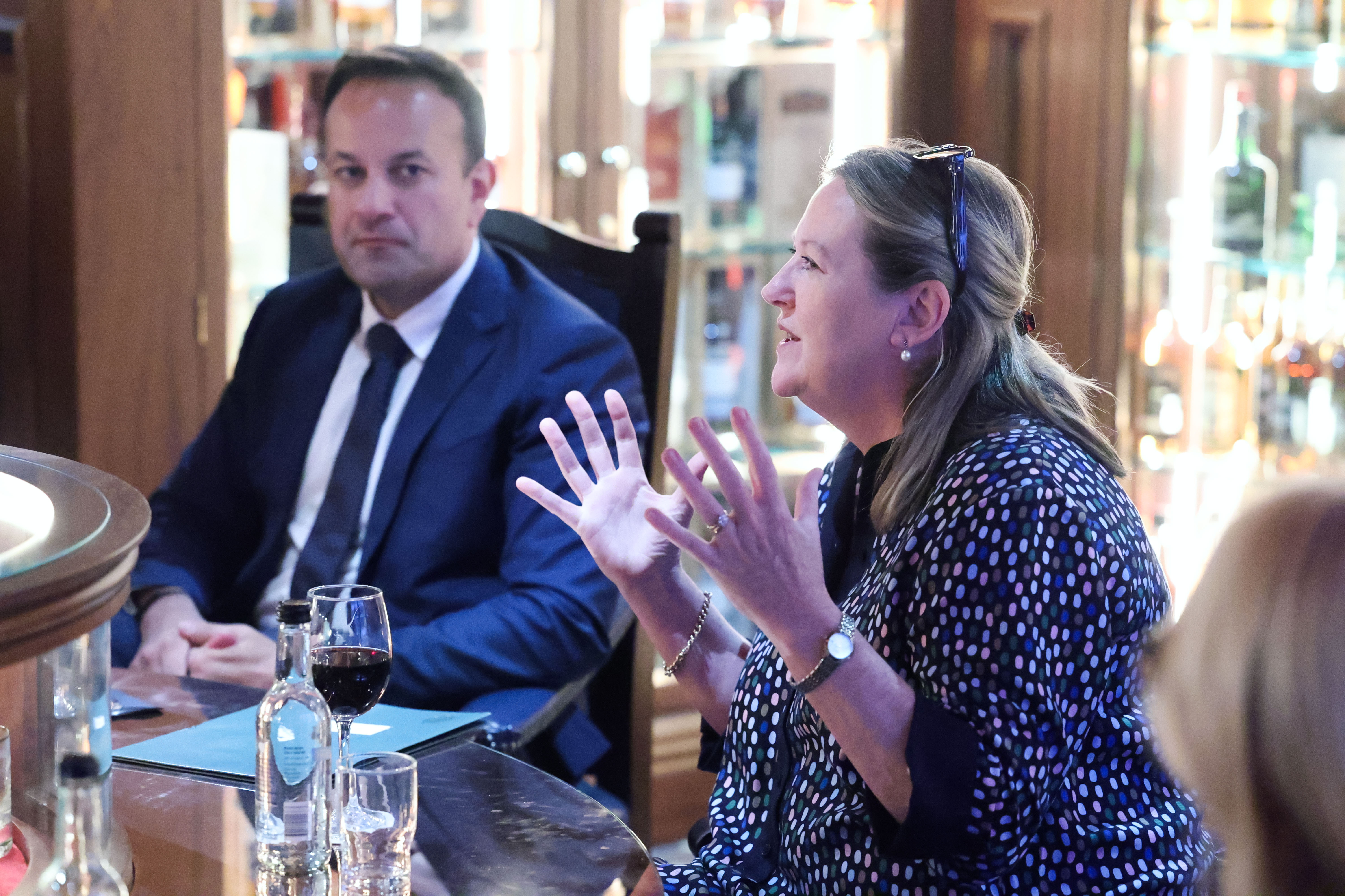 Taoiseach Leo Varadkar meets the WiB Group