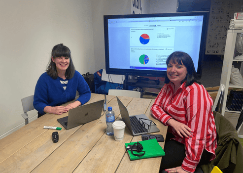 60 seconds with  Jill O’Reilly & Caoilfhionn Buckley