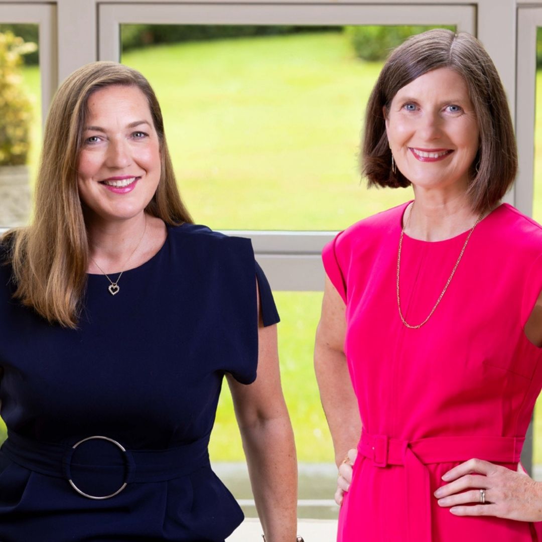 Michelle Johnson and Caroline Bourke