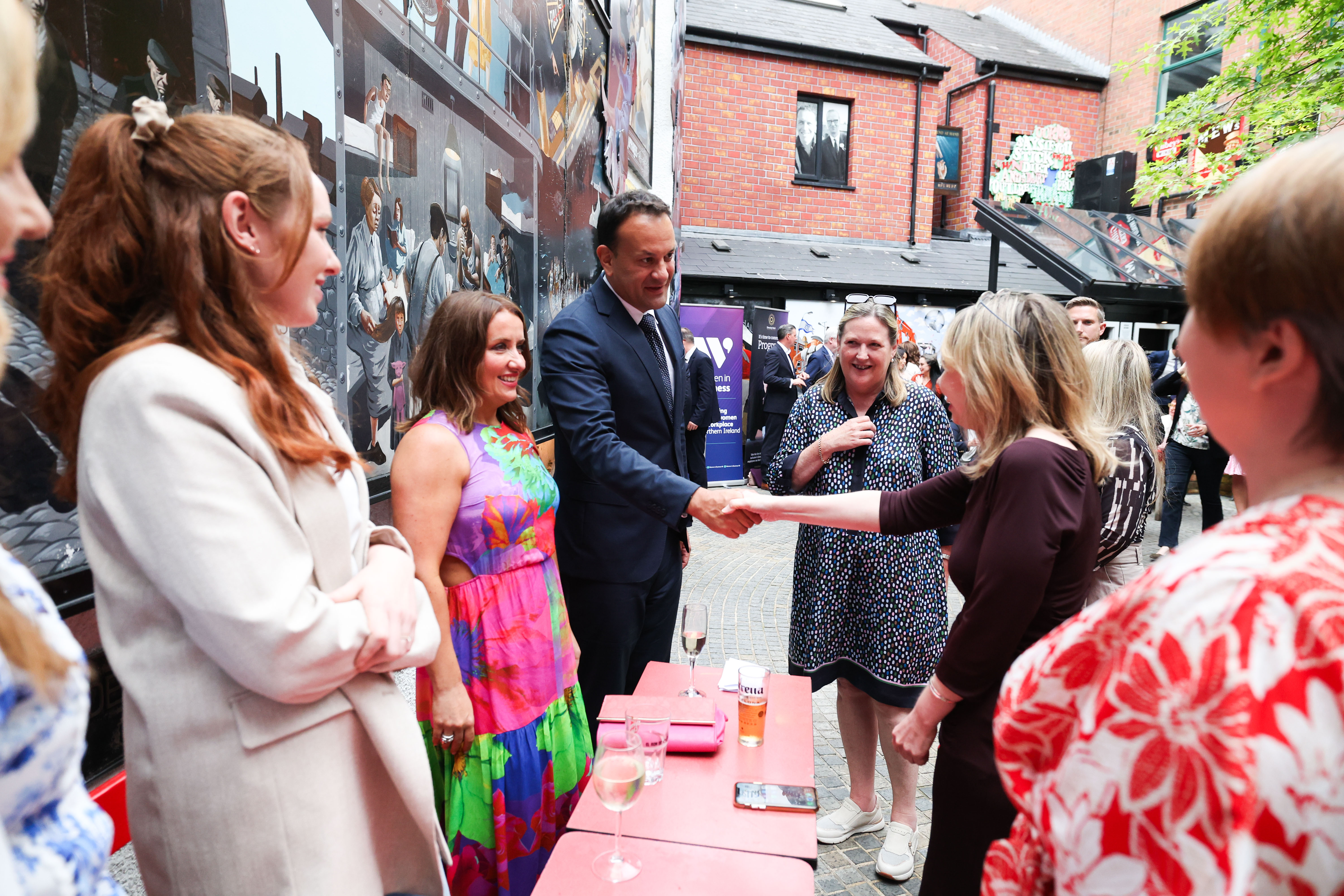 Taoiseach Leo Varadkar meets the WiB Group