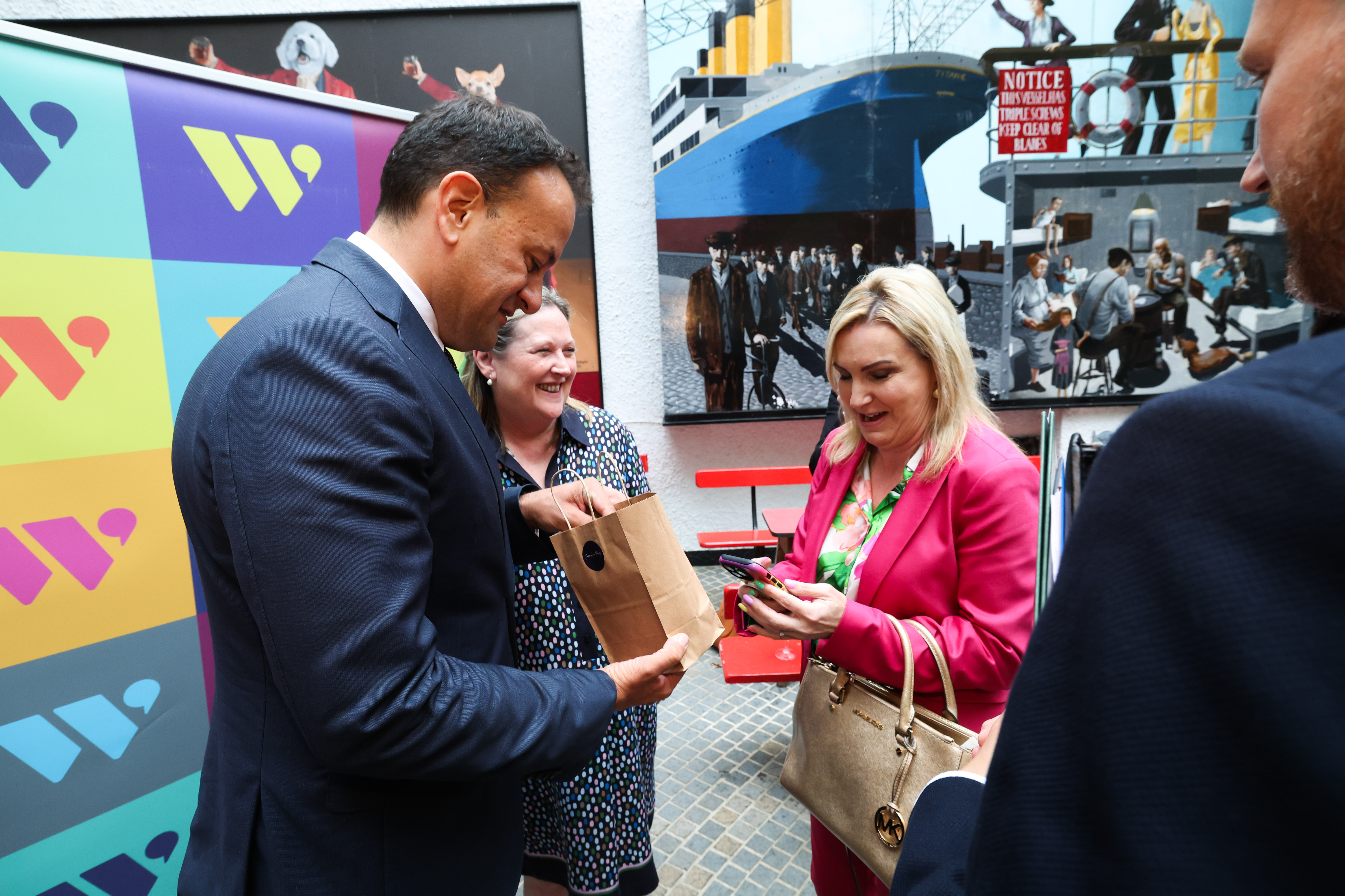 Taoiseach Leo Varadkar meets the WiB Group
