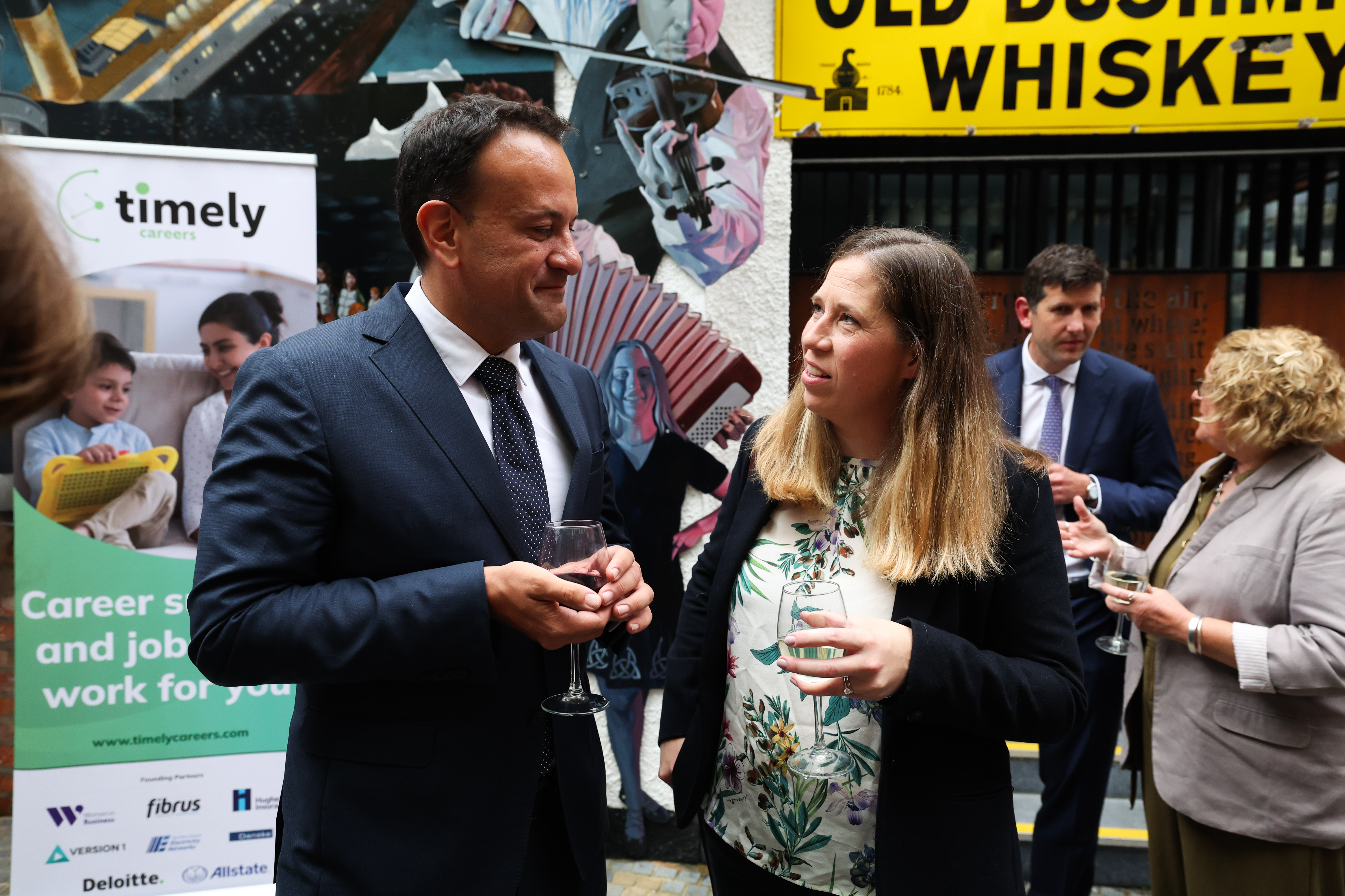 Taoiseach Leo Varadkar meets the WiB Group