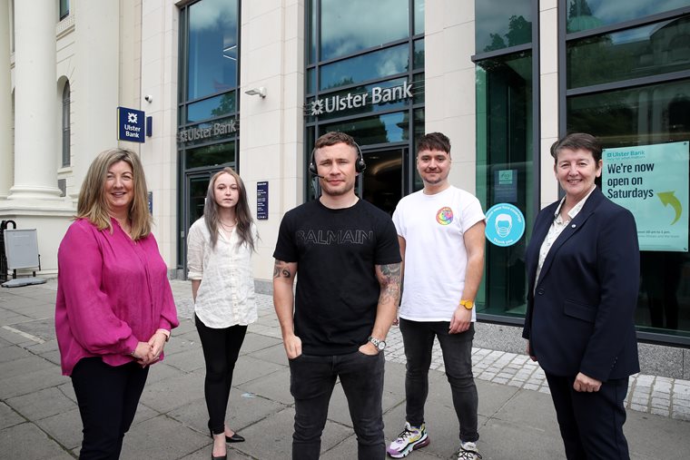  Carl Frampton joins Ulster Bank and Age NI to check in and chat with older people