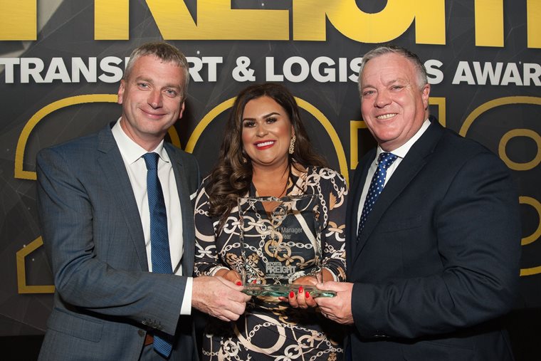 Transport Manager of the Year Award for TST's Maire Claire