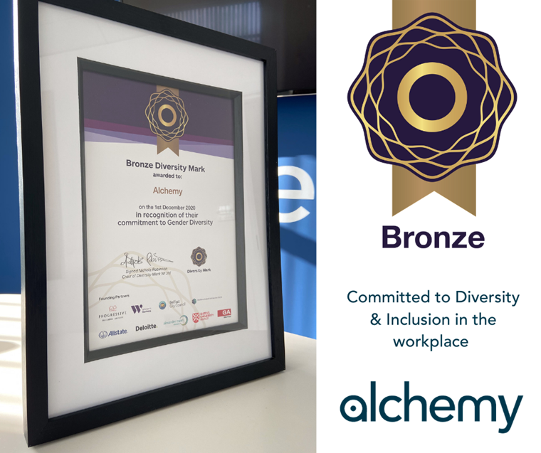 Alchemy Technology Services receives Bronze Diversity Mark NI Award