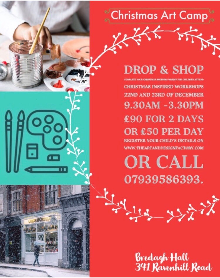 Christmas Art Camp- Drop & Shop