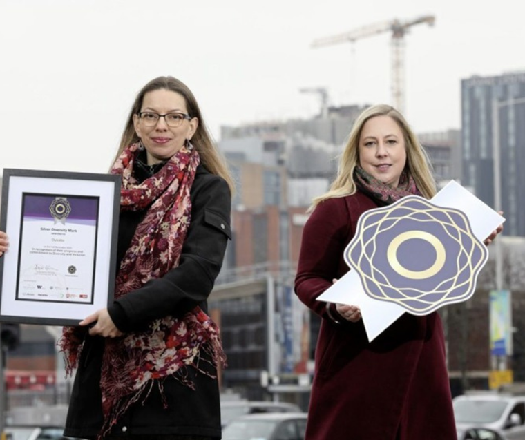 Deloitte become the 3rd company in NI to be awarded a Silver Mark for diversity!