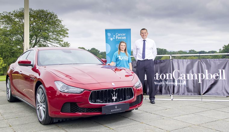 Golfers’ drive for Cancer Focus NI