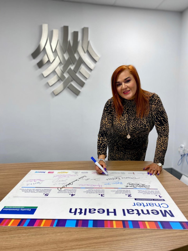 Mid and East Antrim Borough Council signs Mental Health Charter