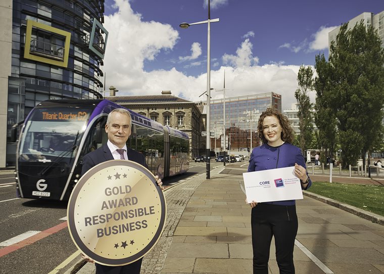  Translink earns top Gold Standard Award for Corporate Responsibility