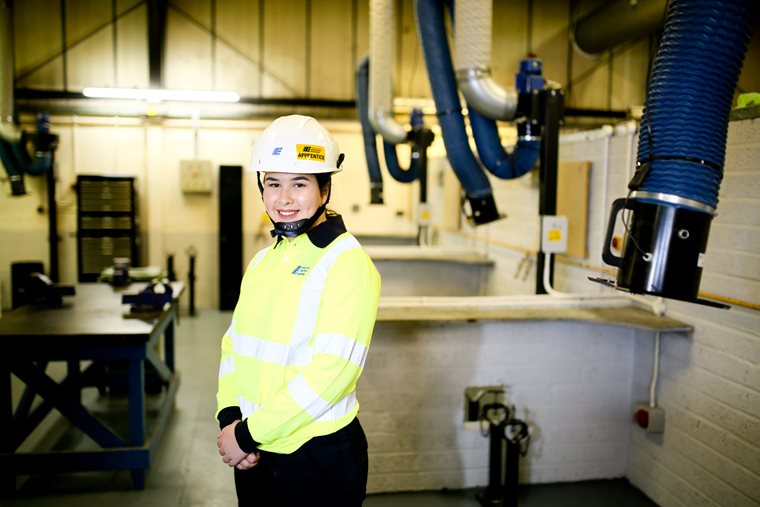 Apprentice Heather Briers amongst brightest sparks in UK and Ireland