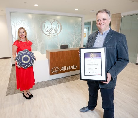 Allstate Northern Ireland – working and winning from home!
