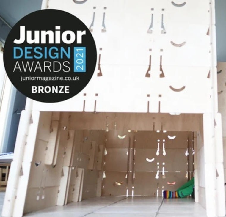 Sawdust and Rainbows latest product has been honoured by the Junior Design Awards 2021!