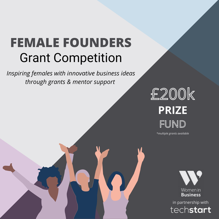 FEMALE FOUNDERS FUNDING OPPORTUNITY