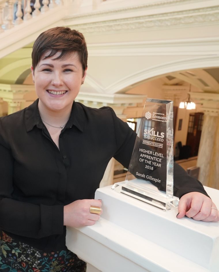 The future of ICT looks bright for Fujitsu’s award-winning Sarah Gillespie