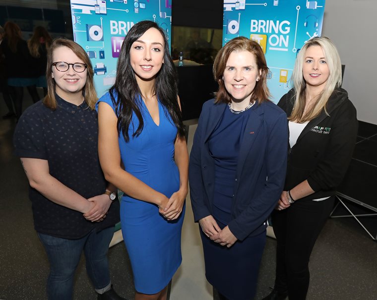 NI students learn about IT careers from the Experts