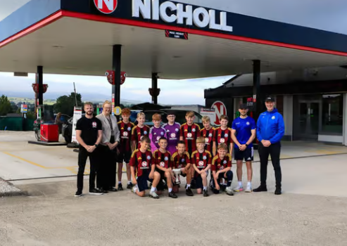 Nicholl Oils Celebrates Opening of New Auto 365 Forecourt at Culmore Road